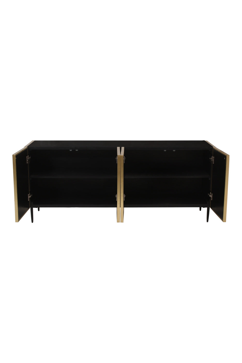   Modern European furniture - Antique Brass 2-Door Sideboard - www.oroa.com | Oroa.com
