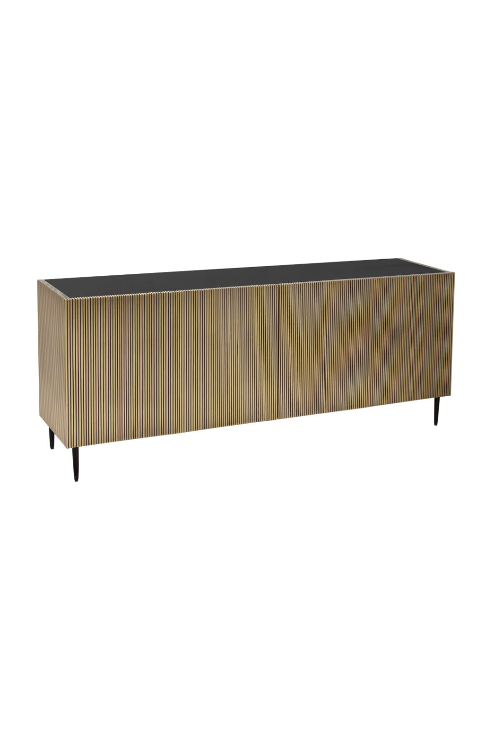   Modern European furniture - Antique Brass 2-Door Sideboard - www.oroa.com | Oroa.com