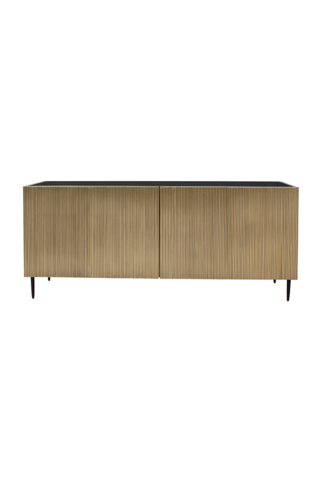   Modern European furniture - Antique Brass 2-Door Sideboard - www.oroa.com | Oroa.com