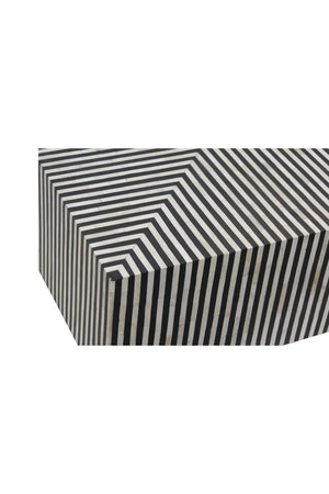   Modern European furniture - Black & White Bone Coffee Table - www.oroa.com | Oroa.com