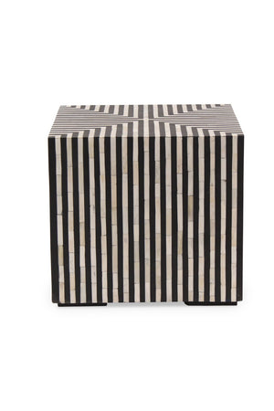  Modern European furniture - Black & White Bone Side Table - www.oroa.com | Oroa.com