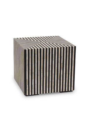   Modern European furniture - Black & White Bone Side Table - www.oroa.com | Oroa.com