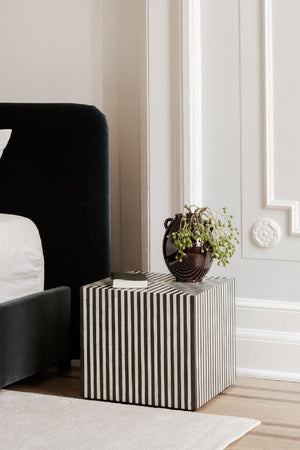   Modern European furniture - Black & White Bone Side Table - www.oroa.com | Oroa.com