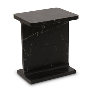   Modern European furniture - Marble I-Beam Accent Table - www.oroa.com | Oroa.com