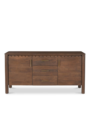   Modern European furniture - Scalloped Edge 3-Drawer Sideboard - www.oroa.com | Oroa.com