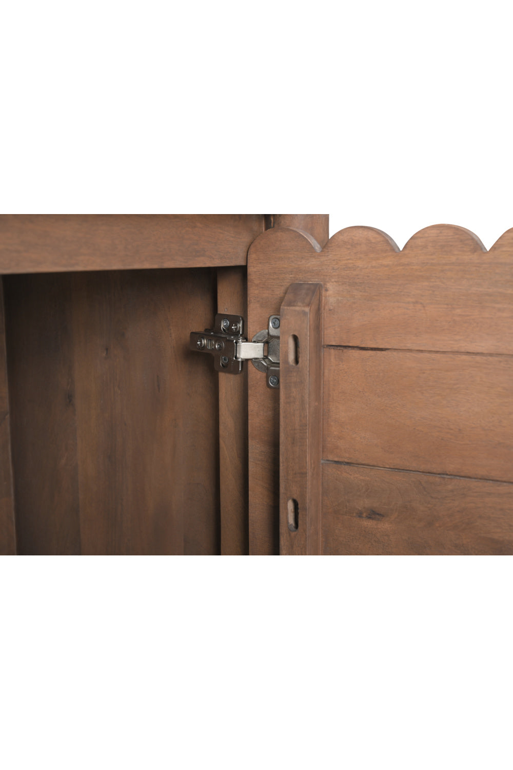  Modern European furniture - Scalloped Edge 4-Door Sideboard - www.oroa.com | Oroa.com