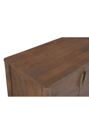   Modern European furniture - Scalloped Edge 4-Door Sideboard - www.oroa.com | Oroa.com