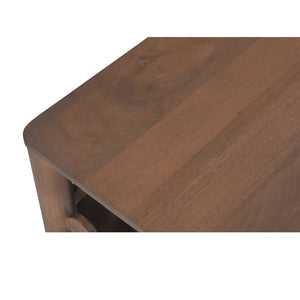   Modern European furniture - Wooden Scalloped Coffee Table - www.oroa.com | Oroa.com