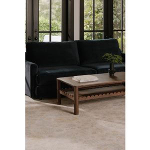   Modern European furniture - Wooden Scalloped Coffee Table - www.oroa.com | Oroa.com