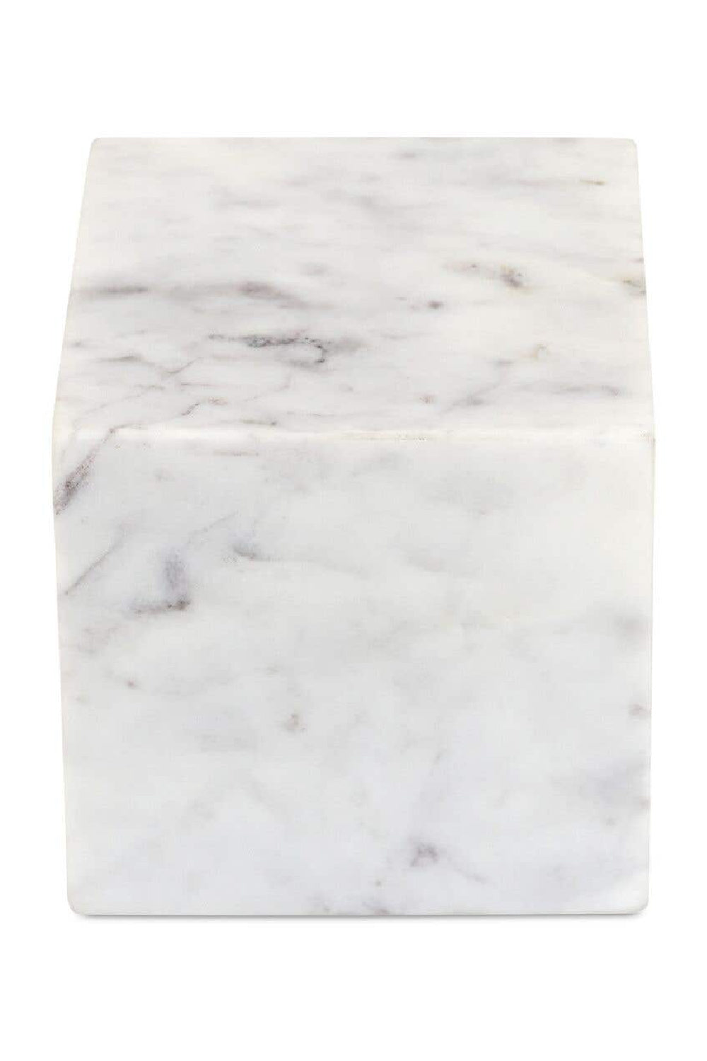  White Marble Cube Tabletop Decor | Oroa.com