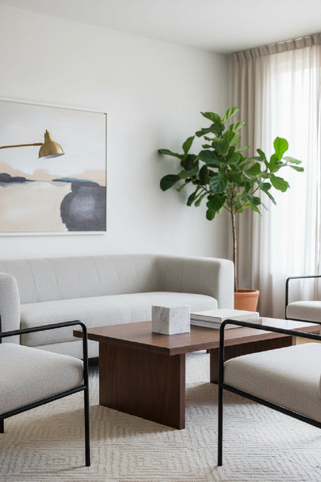   White Marble Cube Tabletop Decor | Oroa.com
