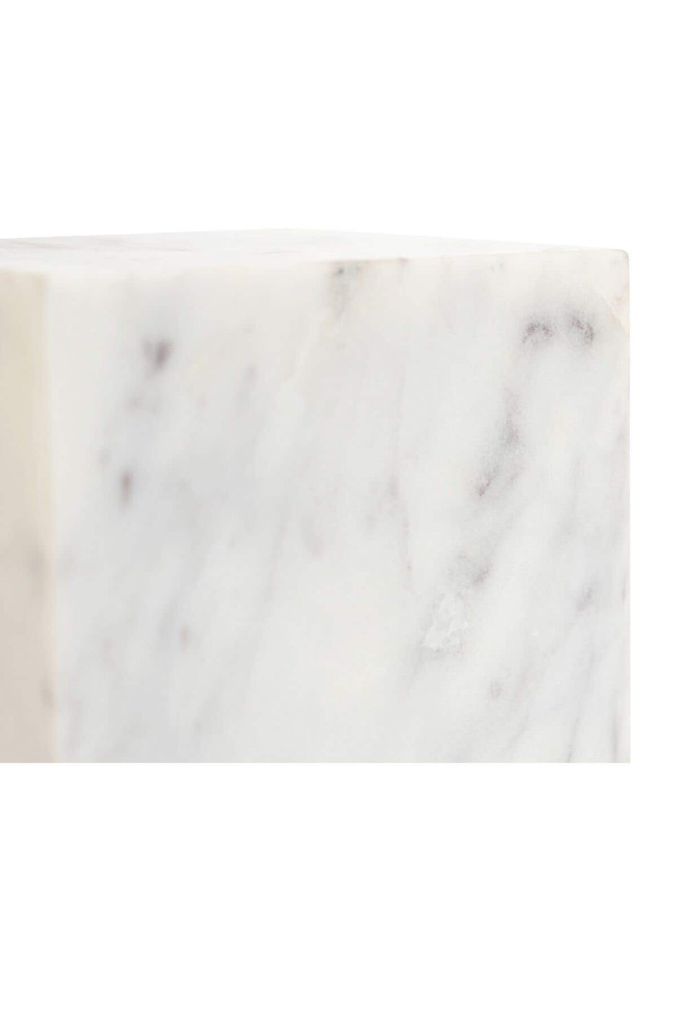   White Marble Cube Tabletop Decor | Oroa.com