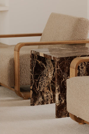   Modern European furniture - Marble Square Accent Table - www.oroa.com | Oroa.com