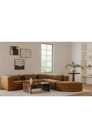   Modern European furniture - minimalist white curved sofa - www.oroa.com | Oroa.com