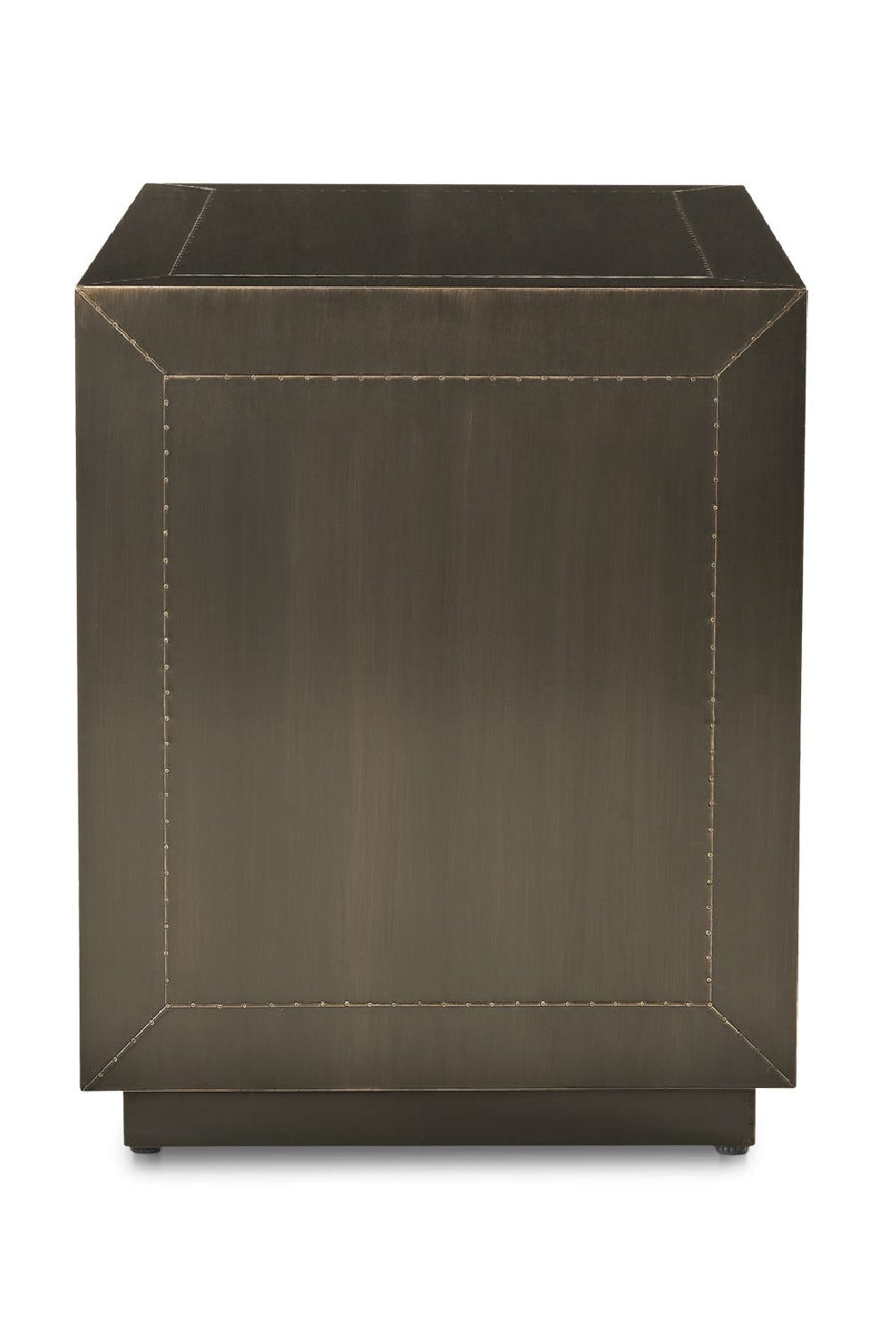   Modern European furniture - Bronze 2-Drawer Nightstand - www.oroa.com | Oroa.com
