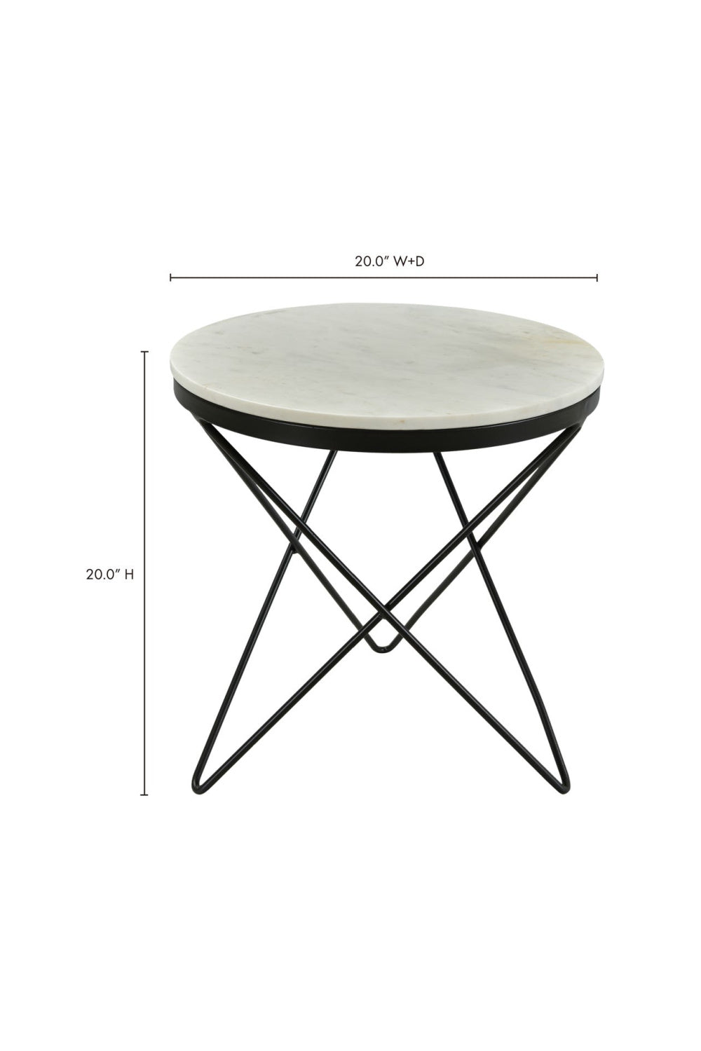   Modern European furniture - Round Marble Side Table - www.oroa.com | Oroa.com