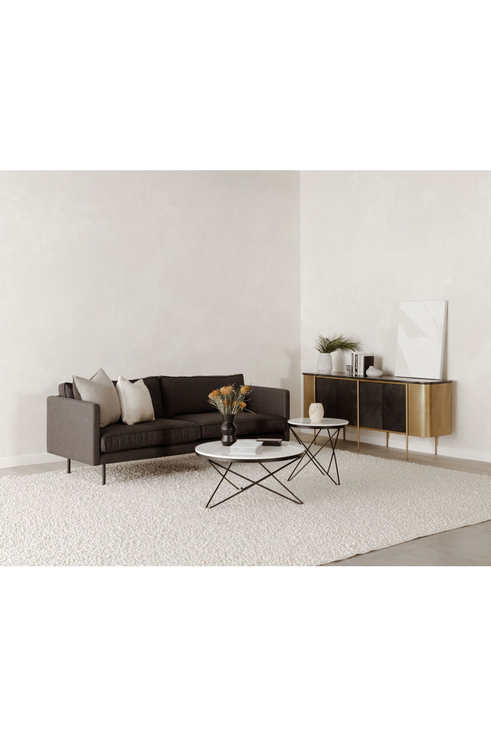   Modern European furniture - Round Marble Side Table - www.oroa.com | Oroa.com
