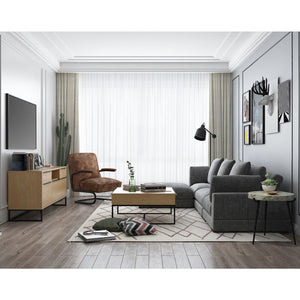   Modern European furniture - Iron Base Marble Accent Table - www.oroa.com | Oroa.com