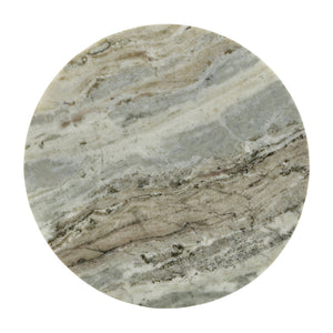   Modern European furniture - Round Natural Marble Accent Table - www.oroa.com | Oroa.com