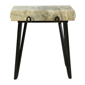   Modern European furniture - Natural Marble Accent Table - www.oroa.com | Oroa.com