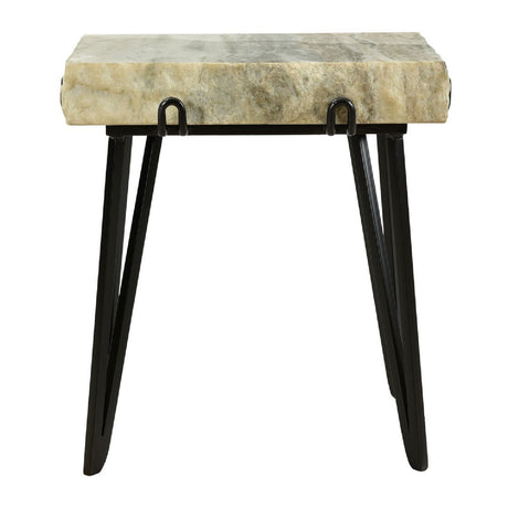   Modern European furniture - Natural Marble Accent Table - www.oroa.com | Oroa.com