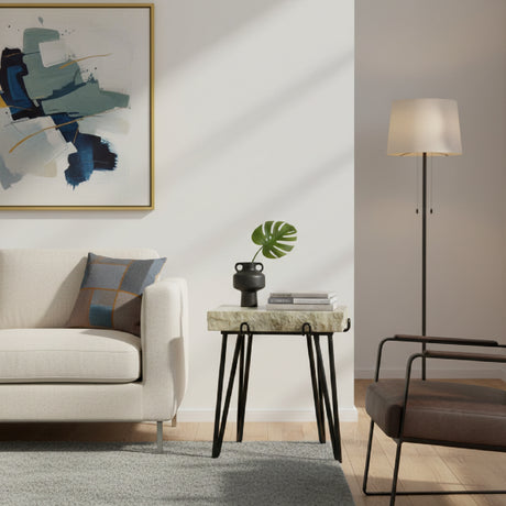   Modern European furniture - Natural Marble Accent Table - www.oroa.com | Oroa.com