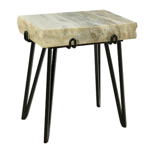   Modern European furniture - Natural Marble Accent Table - www.oroa.com | Oroa.com