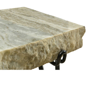   Modern European furniture - Natural Marble Accent Table - www.oroa.com | Oroa.com