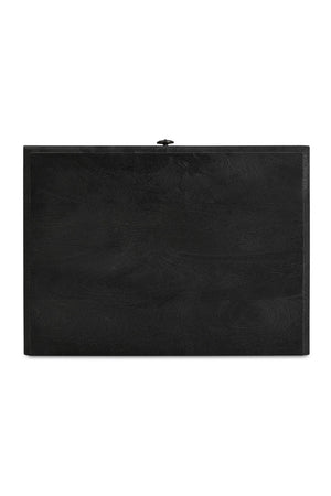   Modern European furniture - Antique Black 1-Drawer Nightstand - www.oroa.com | Oroa.com