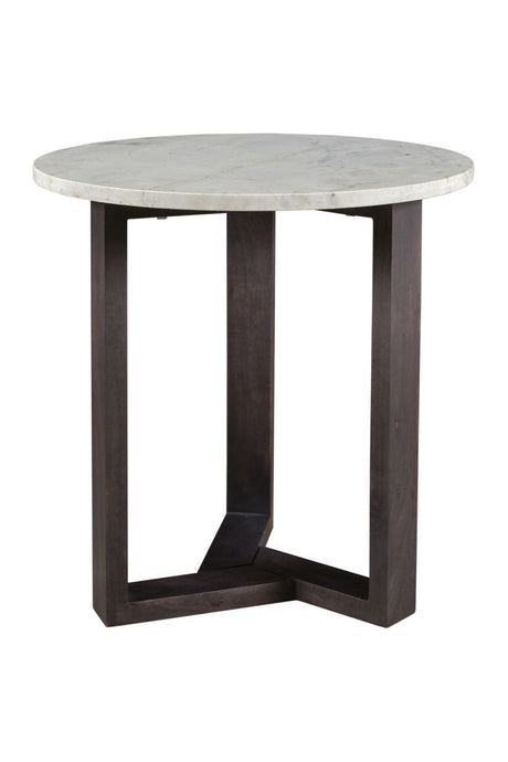   Modern European furniture - Gray Marble Side Table - www.oroa.com | Oroa.com