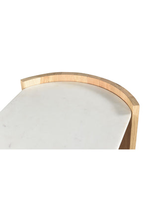   Modern European furniture - White Marble Console Table - www.oroa.com | Oroa.com