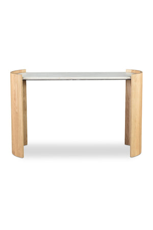  Modern European furniture - White Marble Console Table - www.oroa.com | Oroa.com