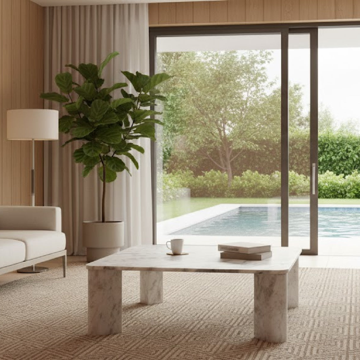   Modern European furniture - Solid Marble Coffee Table - www.oroa.com | Oroa.com