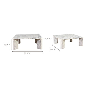   Modern European furniture - Solid Marble Coffee Table - www.oroa.com | Oroa.com