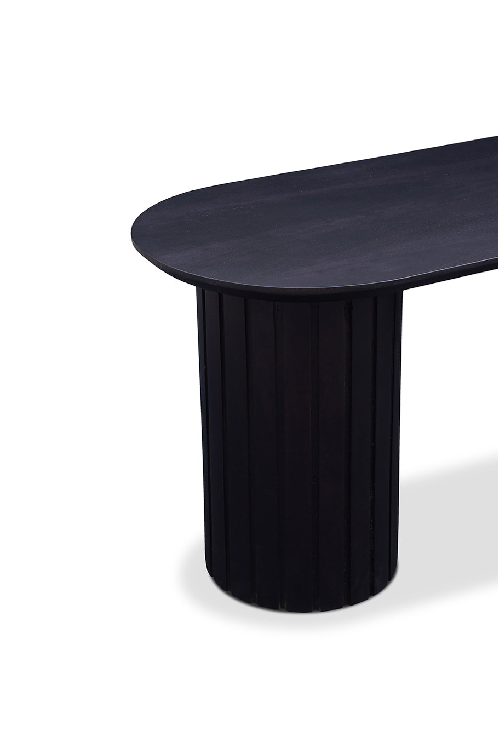   Modern European furniture - Black Acacia Wood Bench - www.oroa.com | Oroa.com
