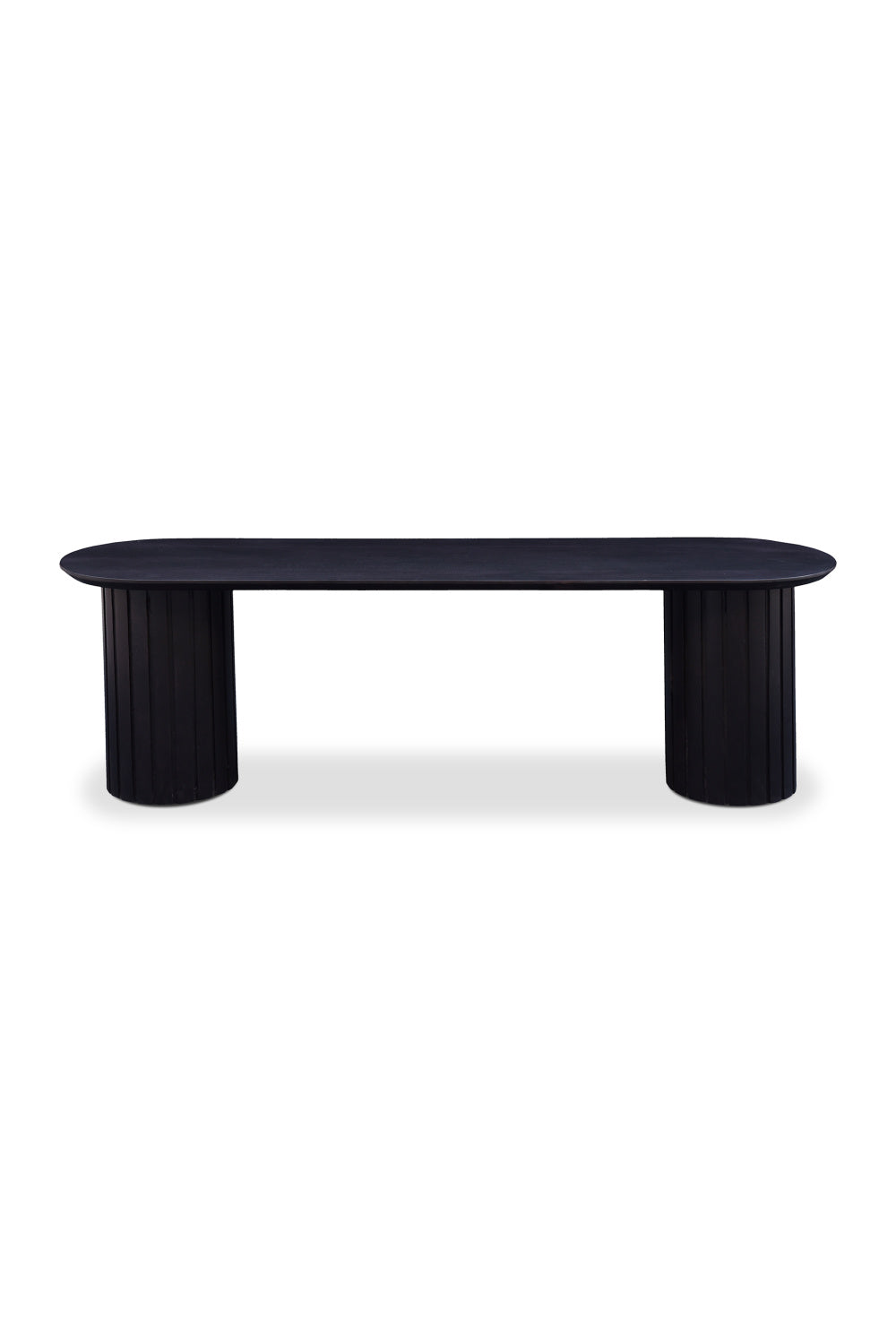   Modern European furniture - Black Acacia Wood Bench - www.oroa.com | Oroa.com