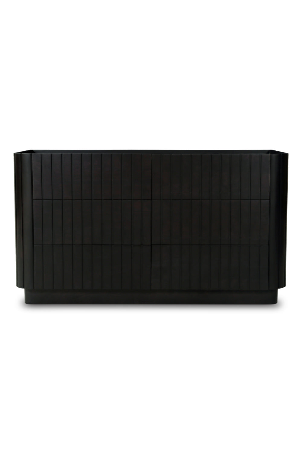   Modern European furniture - Black Acacia 6-Drawer Dresser - www.oroa.com | Oroa.com