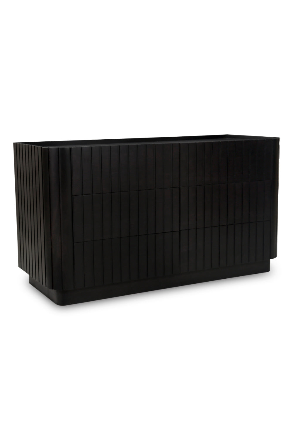   Modern European furniture - Black Acacia 6-Drawer Dresser - www.oroa.com | Oroa.com