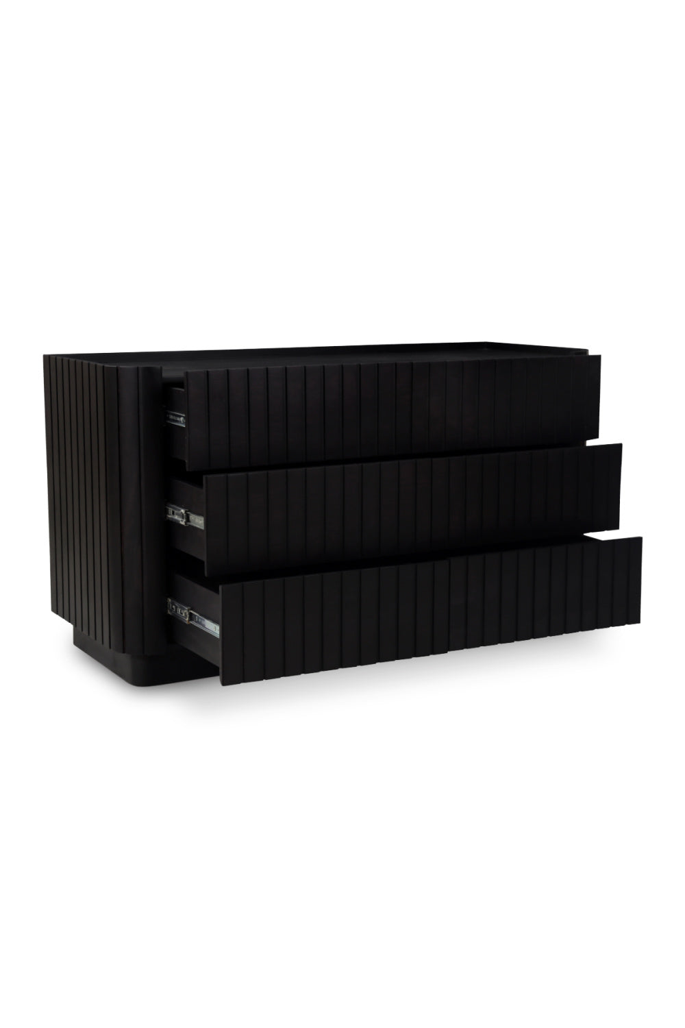   Modern European furniture - Black Acacia 6-Drawer Dresser - www.oroa.com | Oroa.com