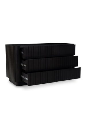   Modern European furniture - Black Acacia 6-Drawer Dresser - www.oroa.com | Oroa.com
