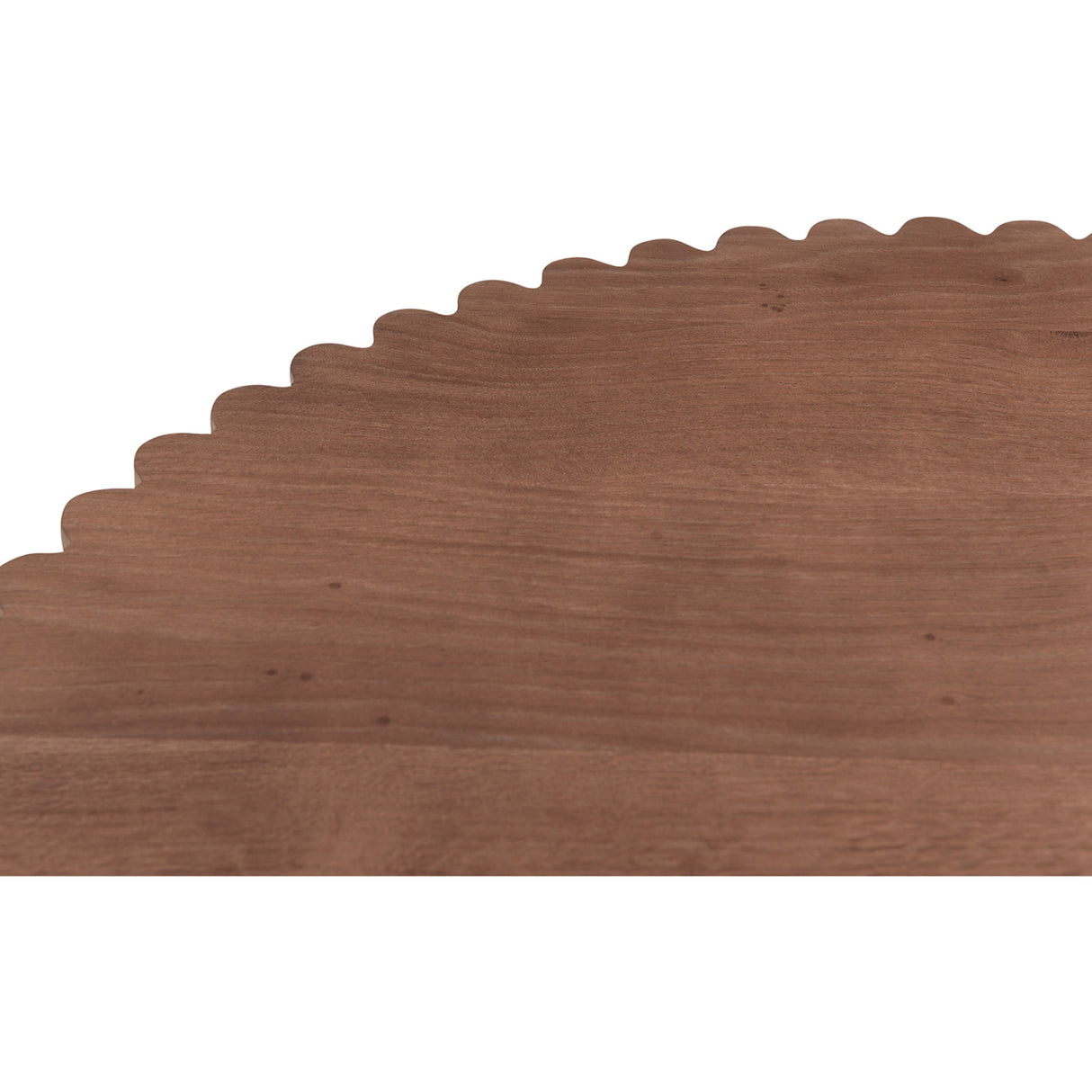   Modern European furniture - Round Scalloped Pedestal Coffee Table - www.oroa.com | Oroa.com