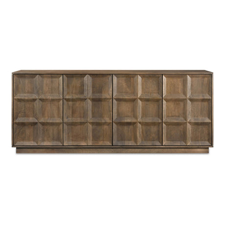   Modern European furniture - 4-Door Mango Wood Sideboard - www.oroa.com | Oroa.com