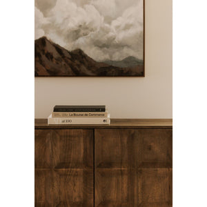   Modern European furniture - 4-Door Mango Wood Sideboard - www.oroa.com | Oroa.com
