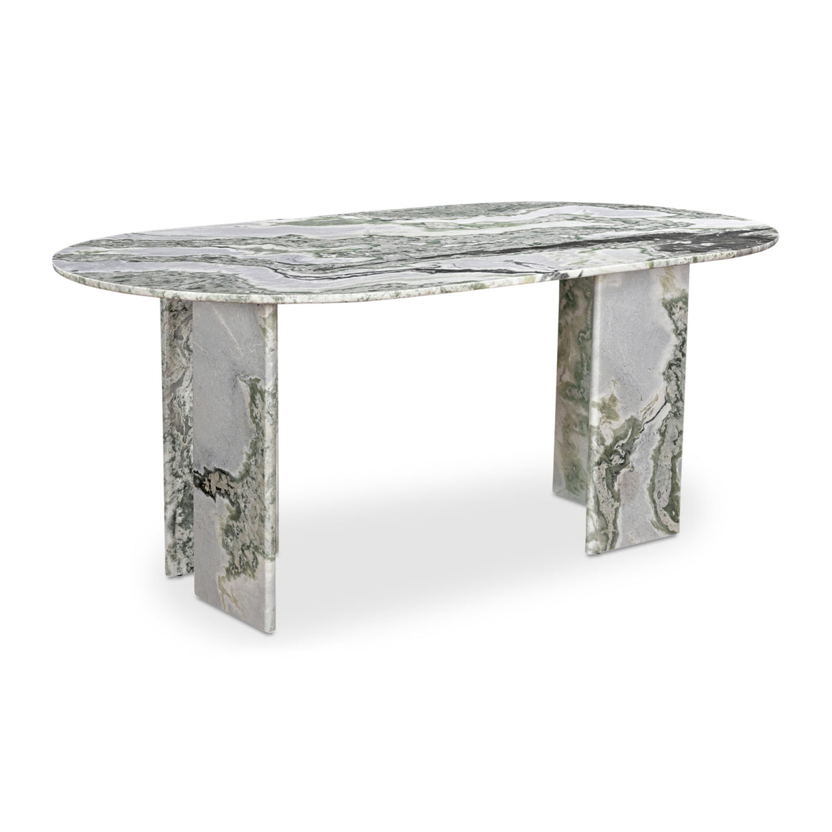   Modern European furniture - Green Onyx Marble Dining Table - www.oroa.com | Oroa.com