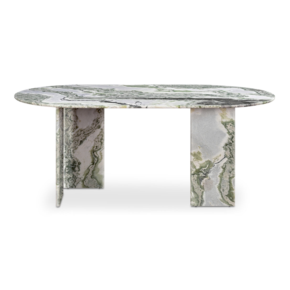   Modern European furniture - Green Onyx Marble Dining Table - www.oroa.com | Oroa.com