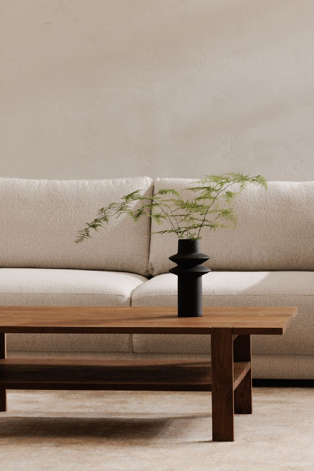   Sandblasted Mango Wood Coffee Table | Oroa.com