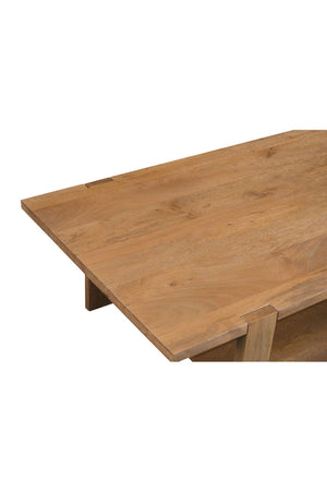   Sandblasted Mango Wood Coffee Table | Oroa.com