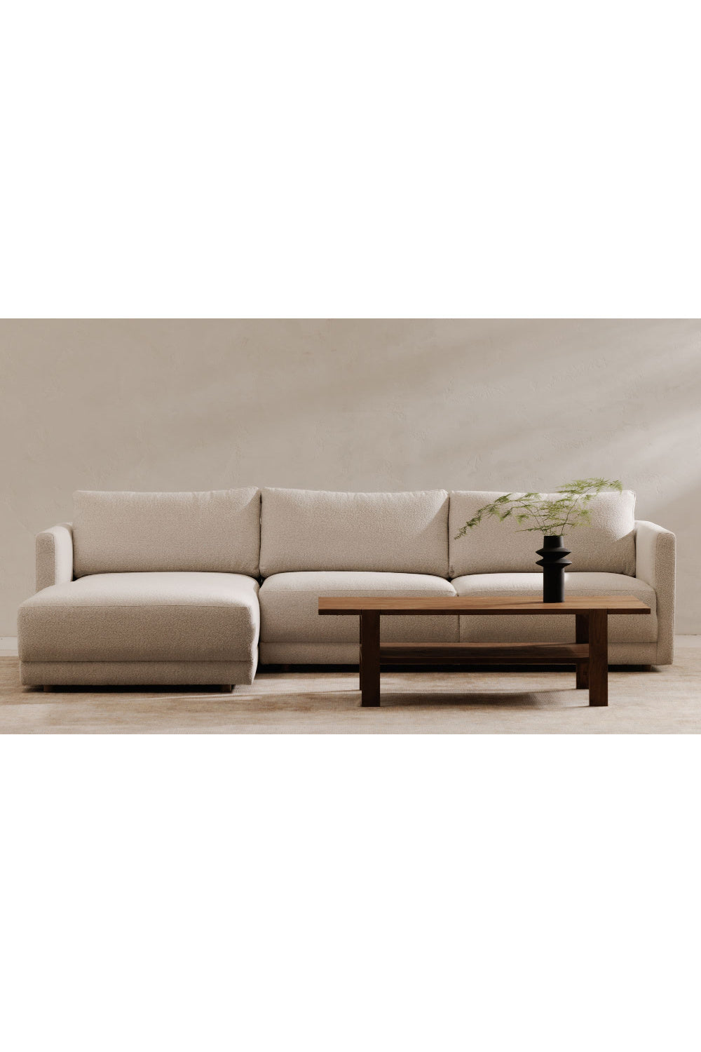  Sandblasted Mango Wood Coffee Table | Oroa.com