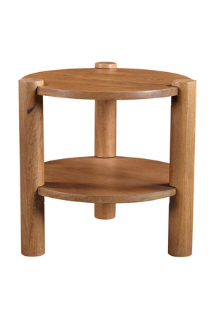   Vintage Mango Wood Accent Table | Oroa.com