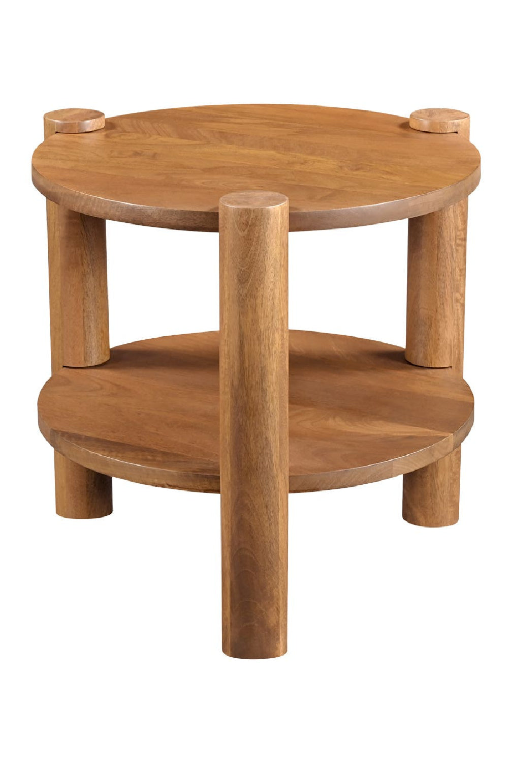   Vintage Mango Wood Accent Table | Oroa.com
